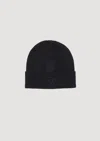 Diesel K Coder Fully Beanie Hat Black In Black
