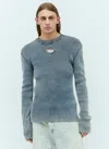 DIESEL K-DARIN-A RIB SWEATER