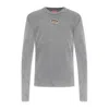 Diesel Ribbed Crew-neck Sweater With Cut-out Detail In 9dt