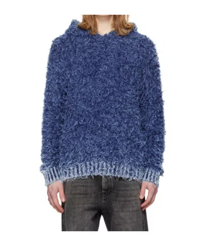 Diesel K-dave Hoodie In Blue