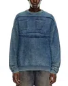 DIESEL K-KLEVERY REGULAR FIT TEXTURED SWEATER