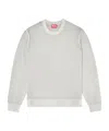 Diesel K-larence-b Sweatshirt In Gray