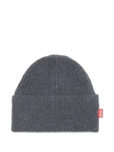Diesel K-lollo Beanie In Gray