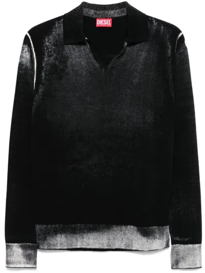 Diesel K-lorenzo Polo Top In Black