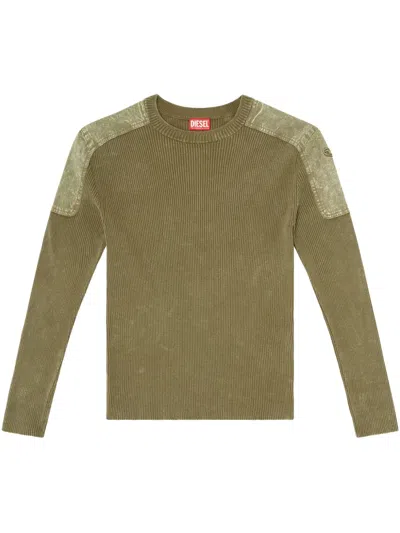 Diesel K-martin Jumper In Green