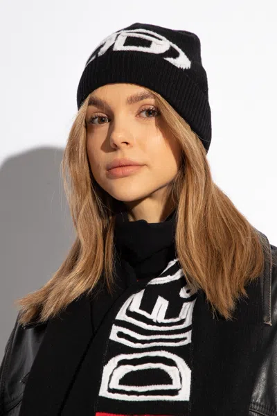 Diesel ‘k-peel' Beanie In Black