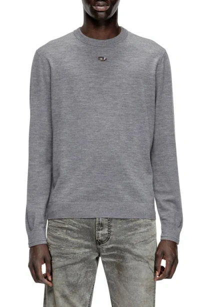 Diesel ® K-valiam Cutout Logo Wool Sweater