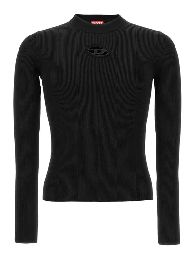 DIESEL SUÉTER CUELLO REDONDO - NEGRO