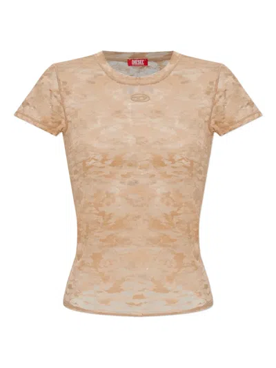 Diesel Kasia-utlt Logo Top In Brown