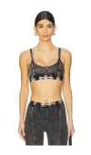 Diesel Kassie Bra In Charcoal