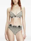 Diesel Kassie Bra In Gray