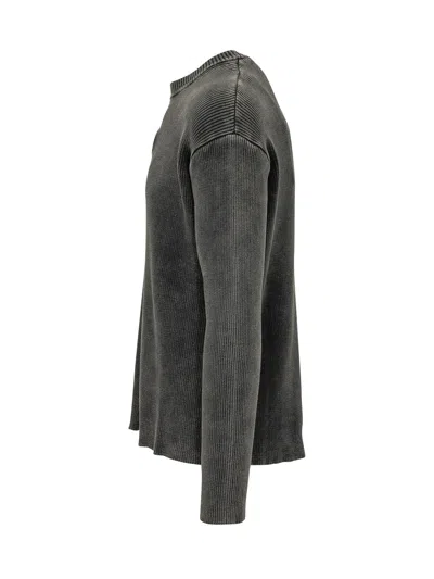 Diesel K-darren-d Crewneck Sweater In Nero
