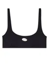 Diesel Ut-bra-top-utlt Bikini Top In Black