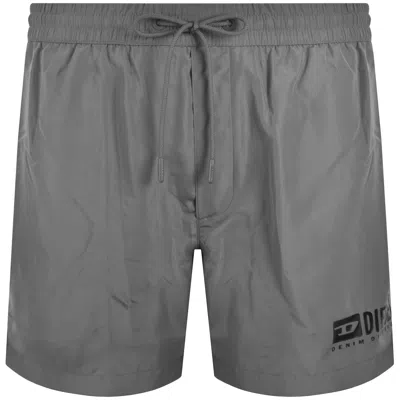 Diesel Ken 37 Swim Shorts Grey In Gray