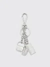 Diesel Key Chain  Woman Color Silver In Silver