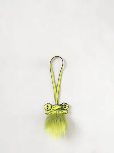 Diesel Key Chain Woman Color Yellow In Green