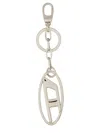 Diesel Keychain With Logo In Gold