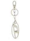 Diesel Keychain With Logo In Gold