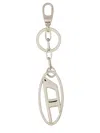 Diesel Keychain With Logo In Gold