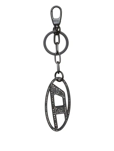 DIESEL KEYCHAIN WITH RHINESTONES DIESEL