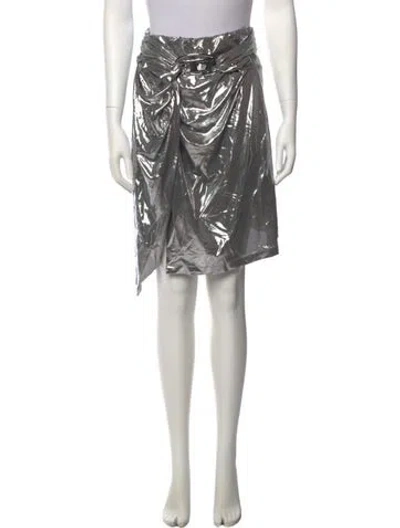 Pre-owned Diesel Keyhole Accent Knee-length Skirt W/ Tags