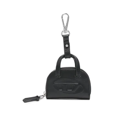 Diesel 1dr Dome Logo Charm In Black
