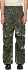 Diesel Khaki P-arne-a Cargo Pants In 5fqa