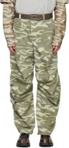 Diesel Khaki P-arne-b Cargo Pants In 5fq