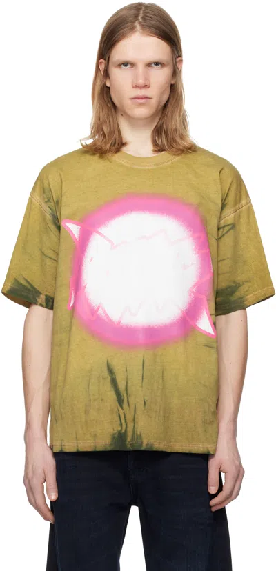 Diesel Boxt-r24 T-shirt In Brown