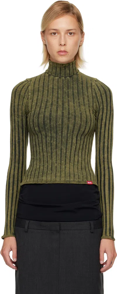 Diesel Khaki T-clawa Sweater
