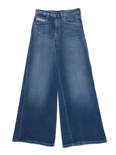 Diesel Kids 1978 J Jjj Pantaloni In Blue