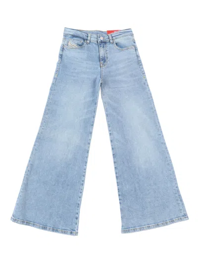 Diesel Kids 1978 J Pantaloni In Blue