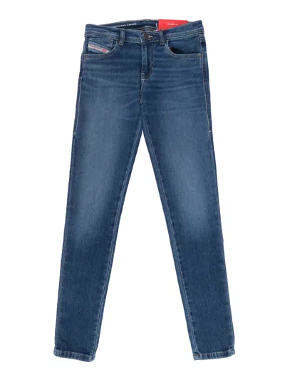 Diesel Kids 2017 Slandy J Jjj Pantaloni In Blue