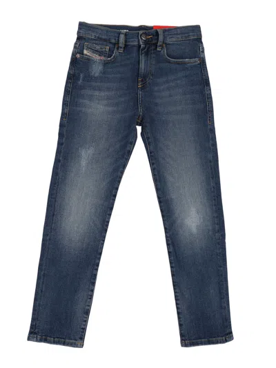 Diesel Kids 2020 D Viker J Pantaloni In Blue