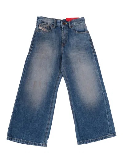 Diesel Kids D Argjx J Pantaloni In Blue
