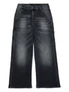 Diesel Kids D-argjx-work-j Jeans In Black