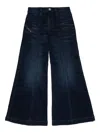 Diesel Kids D-pam-j Jeans In Blue