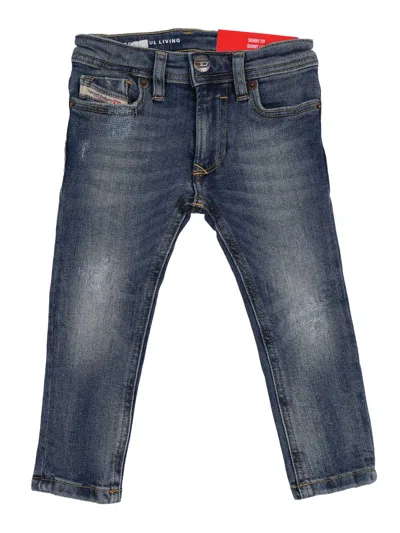 Diesel Kids D Slinkie B Pantaloni In Blue