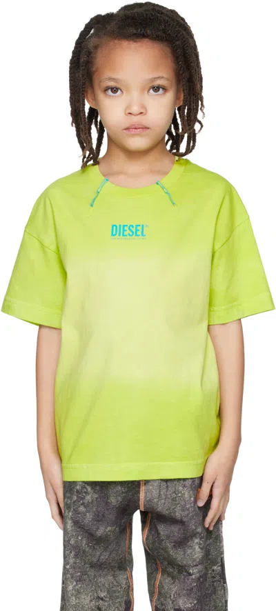 Diesel Kids Green Tshade Over T-shirt