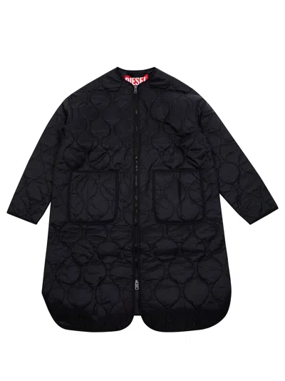 Diesel Kids Jpop Jacket (fall/winter) In Black