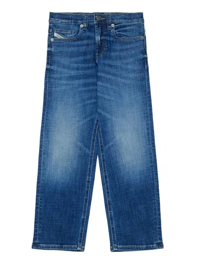 Diesel Kids Kids' Mini D-maki-j Paintnts In Blue