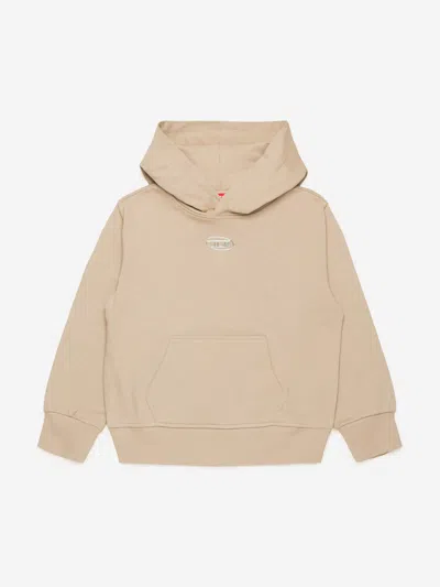 Diesel Kids Logo Hoodie In Neutral