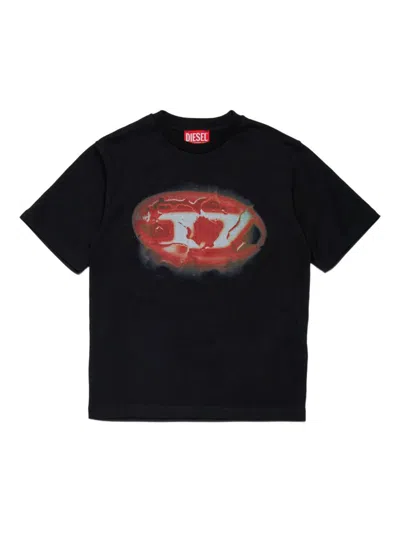 DIESEL DIESEL KIDS LOGO T-SHIRT