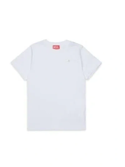 Diesel Kids Mini Adjusted T-shirt In White