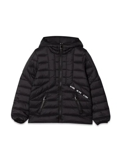 Diesel Kids Mini Kids Sports Jacket In Black