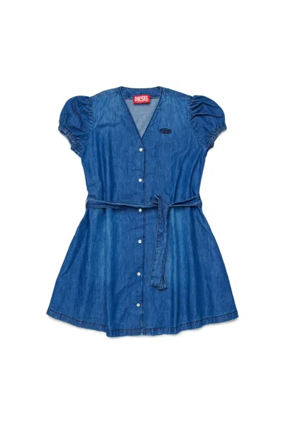 Diesel Kids Mini Stylish Cotton T-shirt For Kids In K01