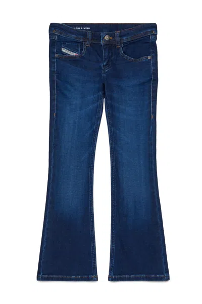 Diesel Kids Mini Stylish Paint Splatter Pants For Kids In K01