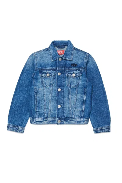 Diesel Kids Mini Trendsetter Jacket In Blue