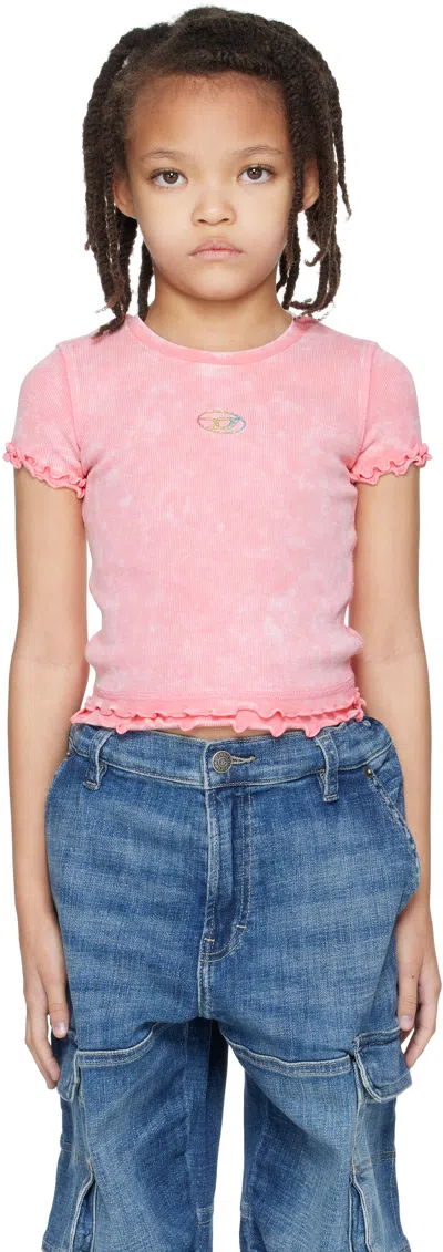 Diesel Kids Pink Tailia T-shirt