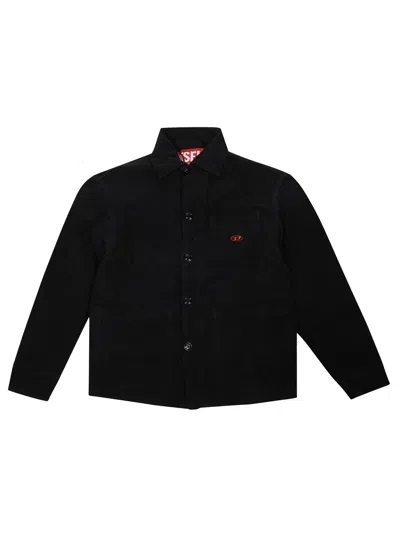 Diesel Kids Shirt In Black
